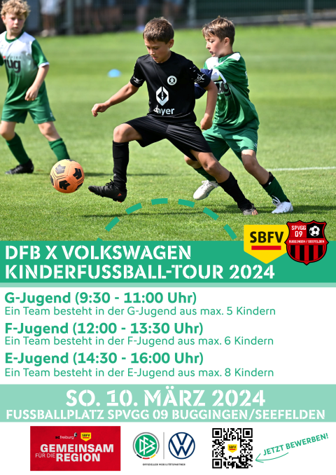 DFB x Volkswagen Kinderfußball-Tour